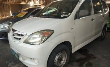 White Toyota Avanza 2009 Manual Gasoline for sale in Quezon City