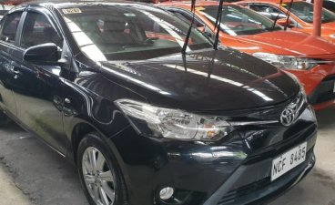 Black Toyota Vios 2016 Manual Gasoline for sale in Quezon City