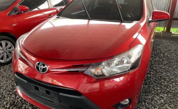 Red Toyota Vios 2017 for sale in Quezon City