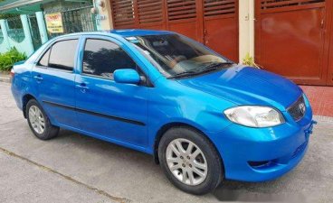 Blue Toyota Vios 2003 at 100000 km for sale