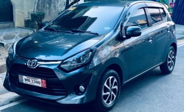 2nd Hand Toyota Wigo 2017 Automatic Gasoline for sale in Quezon City