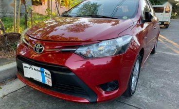 For sale Red 2016 Toyota Vios at Manual Gasoline 