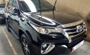 Selling Black 2018 Toyota Fortuner in Quezon City