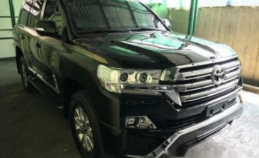 Sell Black 2018 Toyota Land Cruiser in Quezon City