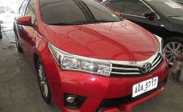 Selling Red Toyota Corolla Altis 2014 at 43344 km 