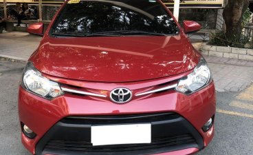 Selling Red Toyota Vios 2017 in Binan