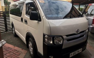 2nd Hand Toyota Hiace 2016 Manual Diesel for sale in Quezon City