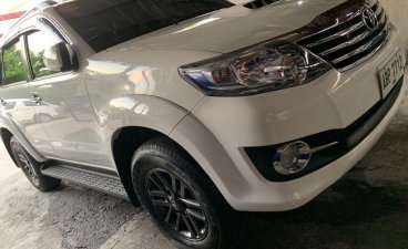 Sell White 2016 Toyota Fortuner at Manual Diesel at 13000 km in Quezon City