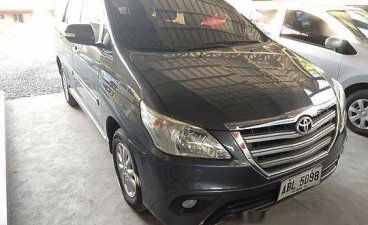 Selling Grey Toyota Innova 2015 at 38000 km for sale