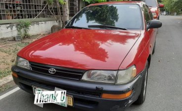 Red Toyota Corolla 1993 for sale in Manual