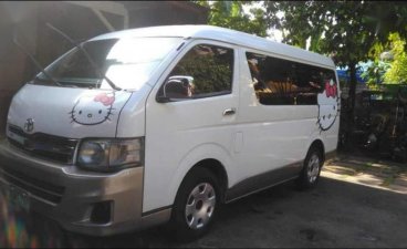 Selling Toyota Hiace 2012 Manual Diesel in Quezon City