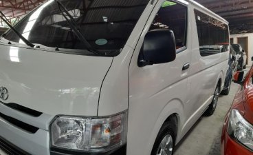 Sell White 2017 Toyota Hiace in Quezon City