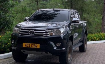 Sell Black 2016 Toyota Hilux in Quezon City