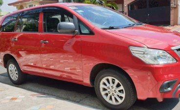 Selling Red Toyota Innova 2015 Automatic in Quezon City