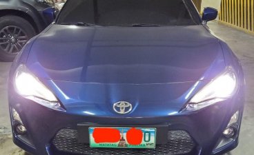 Blue Toyota 86 2013 for sale in Automatic