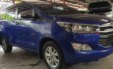 Selling Blue Toyota Innova 2017 at 12000 km in Quezon City