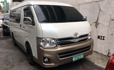 2nd Hand Toyota Hiace 2012 Manual Diesel for sale in Quezon City
