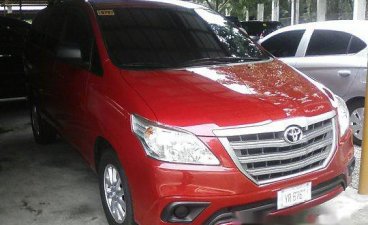 Selling Red Toyota Innova 2015 at Diesel Automatic