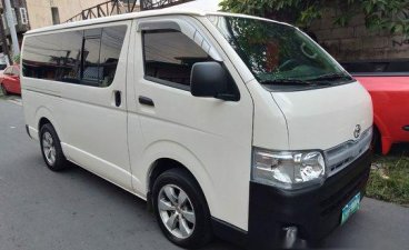 Sell White 2014 Toyota Hiace in Quezon City