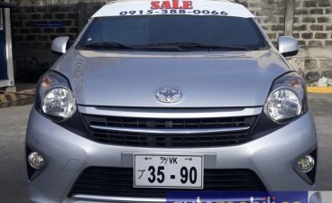 Silver Toyota Wigo 2017 Automatic Gasoline for sale in Las Piñas