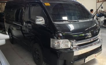 Selling Black Toyota Hiace 2018 in Quezon City