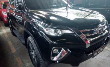 Black Toyota Fortuner 2017 for sale in Quezon City