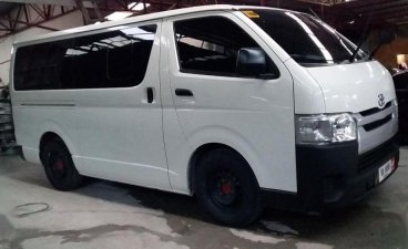 2nd Hand Toyota Hiace 2017 Manual Diesel for sale in Quezon City