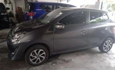 Gray Toyota Wigo 2018 Manual Gasoline for sale in Marikina