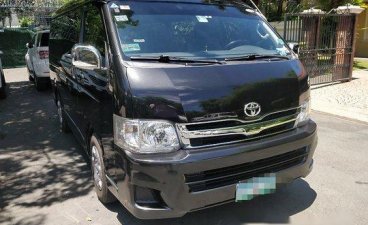 Black Toyota Hiace 2012 for sale in Manual
