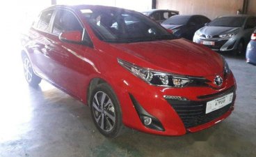 Selling Red Toyota Vios 2018 Manual Gasoline at 2000 km in Makati