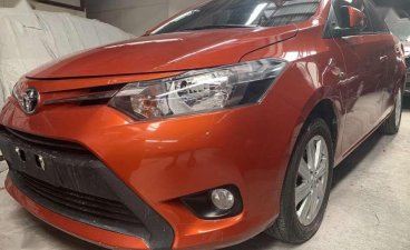 Selling Orange Toyota Vios 2015 Sedan in Quezon City