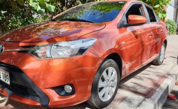 Selling Orange Toyota Vios 2015 in Quezon City