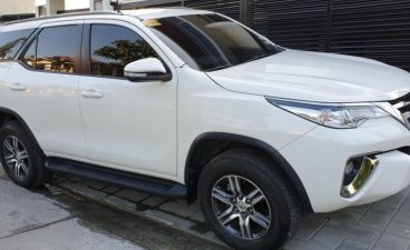 White Toyota Fortuner 2017 for sale in Automatic