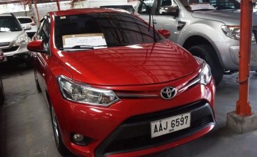 Selling Red Toyota Vios 2014 Sedan in Manila
