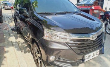 Black Toyota Avanza 2018 Automatic Gasoline for sale 