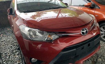 Sell Red 2017 Toyota Vios at 5000 km in Quezon City