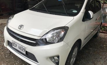 White Toyota Wigo 2017 for sale in Manual