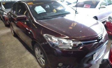 Red Toyota Vios 2017 Automatic Gasoline for sale in Makati