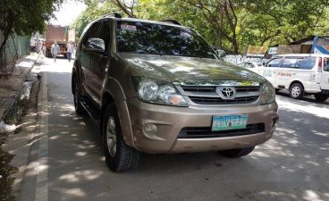 Sell Beige 2006 Toyota Fortuner Automatic Diesel at 80000 km in Quezon City