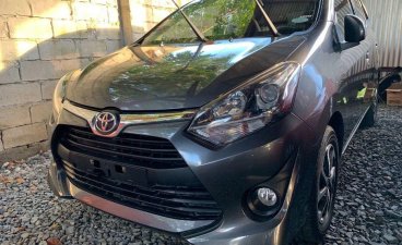 Gray Toyota Wigo 2019 for sale in Quezon City