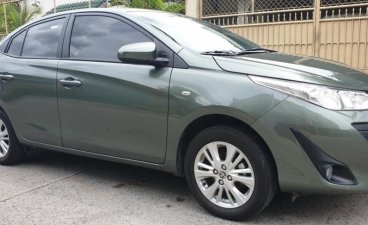 Green Toyota Vios 2019 Automatic Gasoline for sale in Quezon City