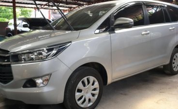 Sell Silver 2018 Toyota Innova at Manual Diesel at 10000 km in Quezon City
