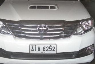 Selling Toyota Fortuner 2015 Manual Diesel in Marikina