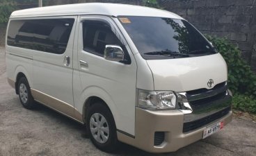 Sell 2nd Hand 2018 Toyota Hiace Manual Diesel at 10000 km in Quezon City