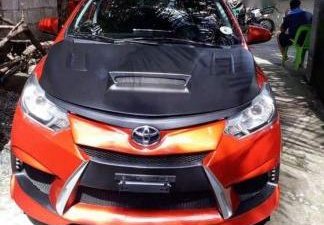 Selling Orange Toyota Vios 2016 Manual Gasoline in Meycauayan