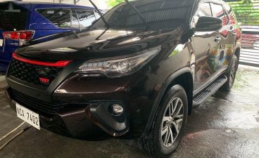 Brown Toyota Fortuner 2018 Automatic Diesel for sale in Quezon City