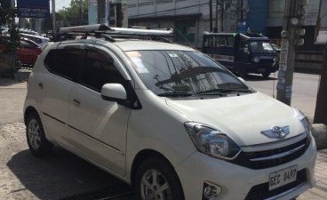 Selling White Toyota Wigo 2016 Automatic Gasoline at 40000 km in Minglanilla