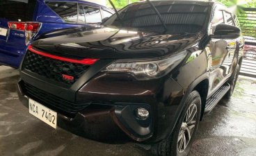 Sell Brown 2018 Toyota Fortuner Automatic Diesel at 26100 km in Quezon City