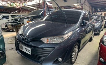 Selling Blue Toyota Vios 2018 Manual Gasoline in Quezon City
