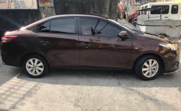 Brown Toyota Vios 2015 at 40000 km for sale in Caloocan